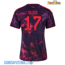 Camisa de time de futebol Bayern Munich Michael Olise #17 Replicas 3º Equipamento Feminina 2026-27 Manga Curta
